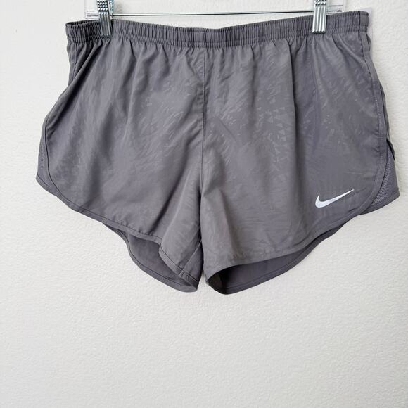 [Nike] Gray Pull-On Dri-Fit Built-in-Brief Tempo Running Shorts NWT Size Large L - Picture 5 of 10